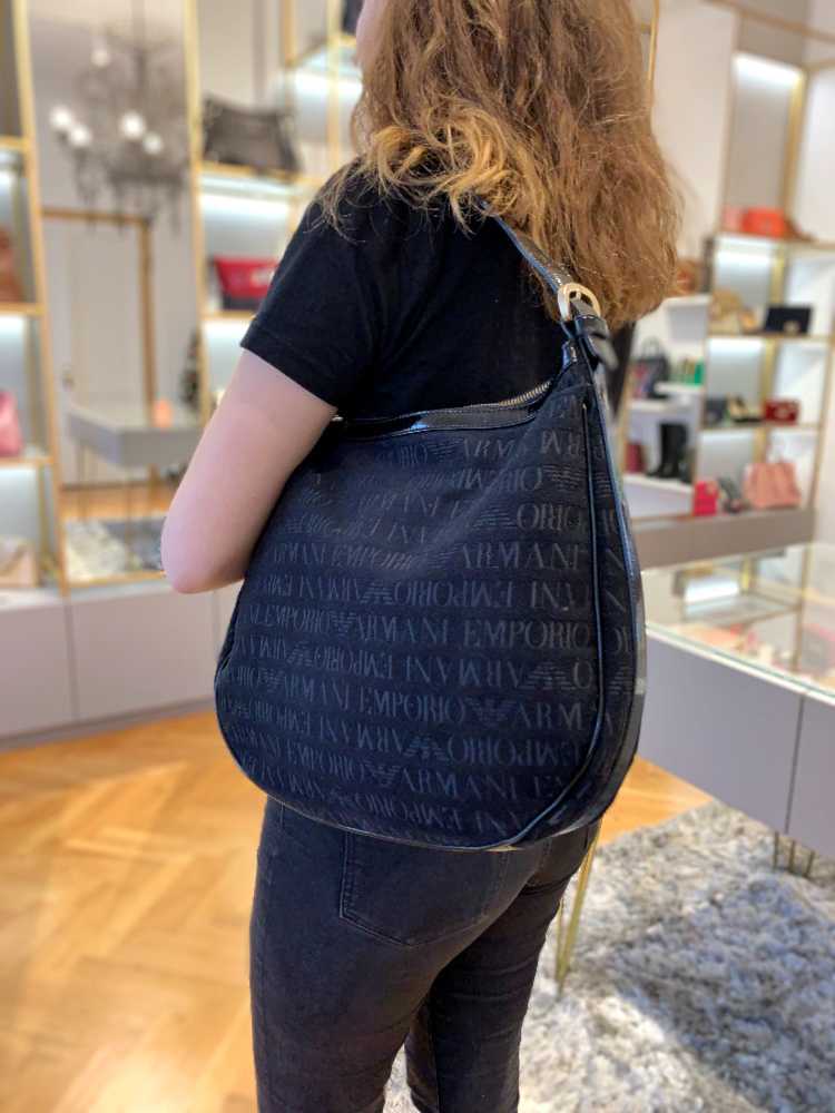 Emporio Armani Monogram Shoulder Bag