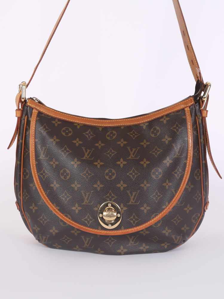 LOUIS VUITTON Monogram Tolum GM Shoulder Bag M40075 LV Auth jk3042