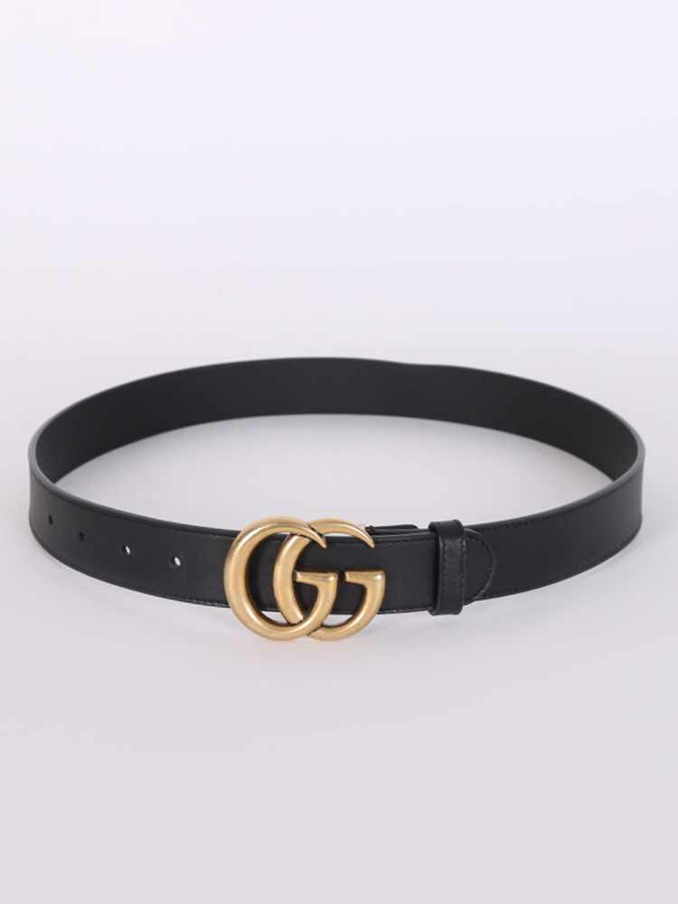 Black and white gucci belt on sale