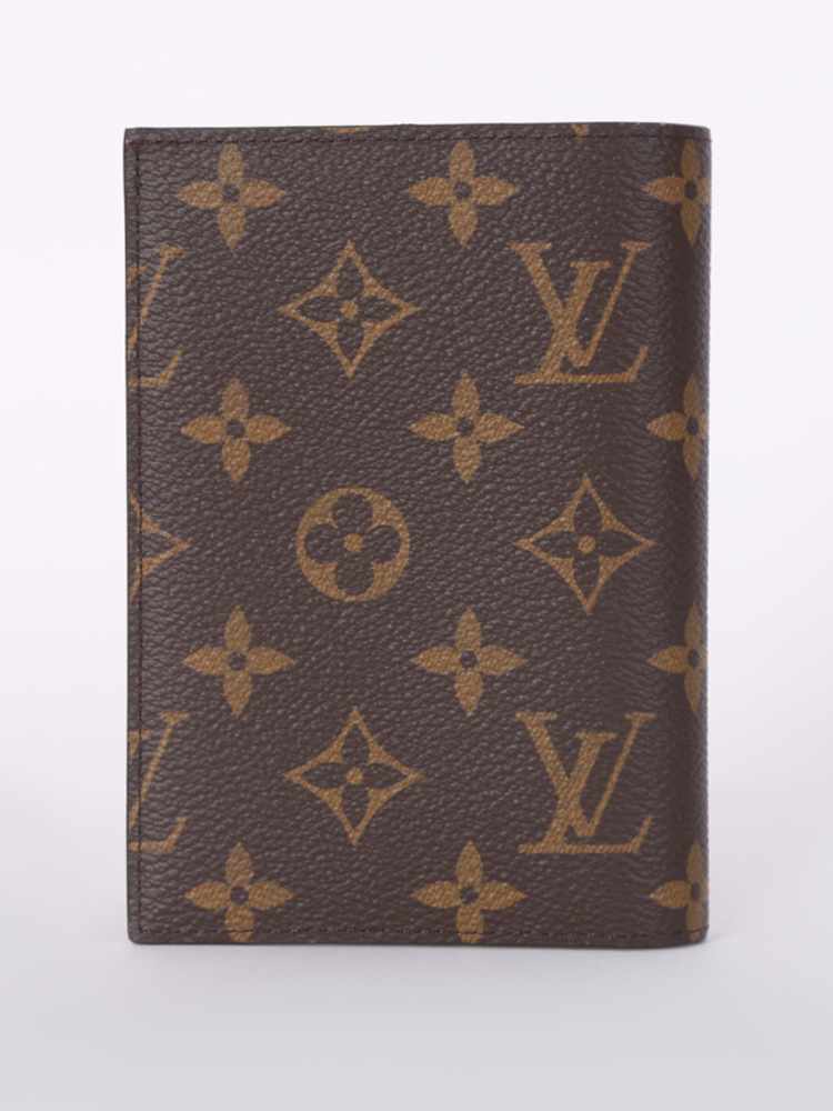 Designer Passport Cover in Monogram Canvas