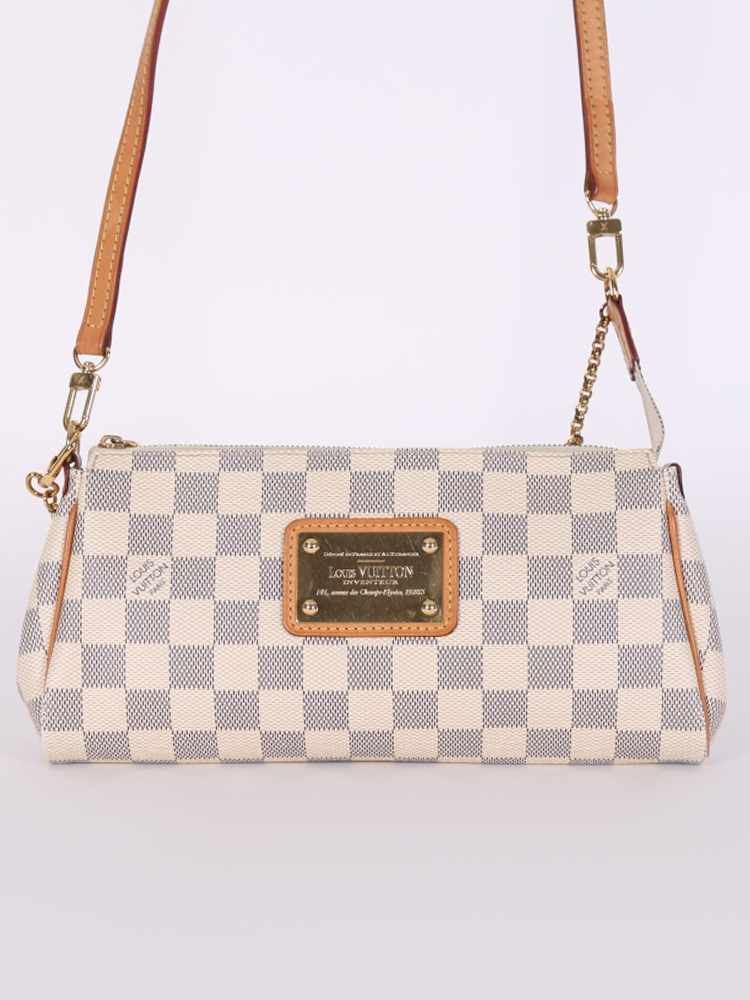 Louis Vuitton Eva Damier Azur Beige Synthetic ref.210906 - Joli Closet