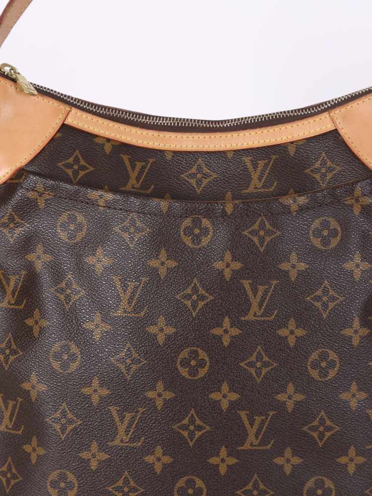 Louis Vuitton Odeon Handbag Monogram Canvas MM Brown 2159431