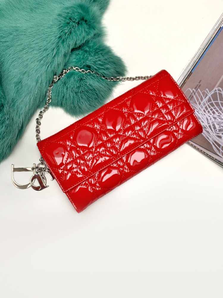 Christian dior wallet on chain sale