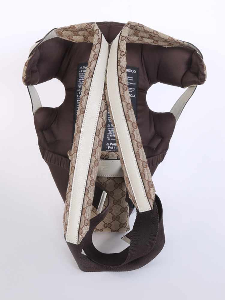 Gucci hot baby carrier/snuggly beige brown