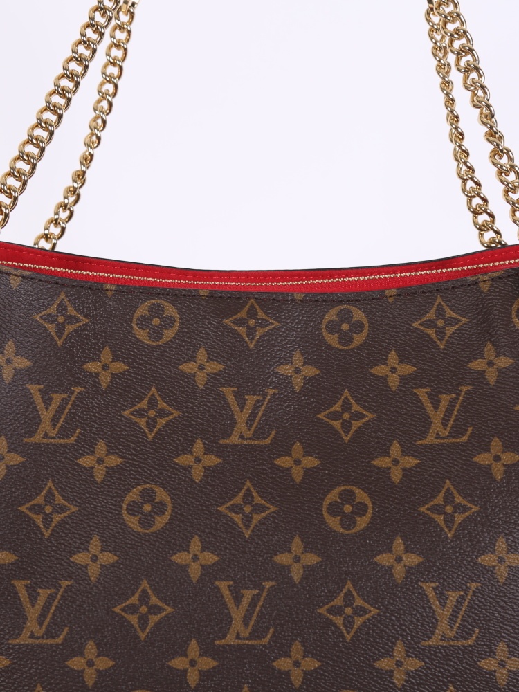 Louis Vuitton Surene BB Monogramm Aufdruck Kette Schultertasche