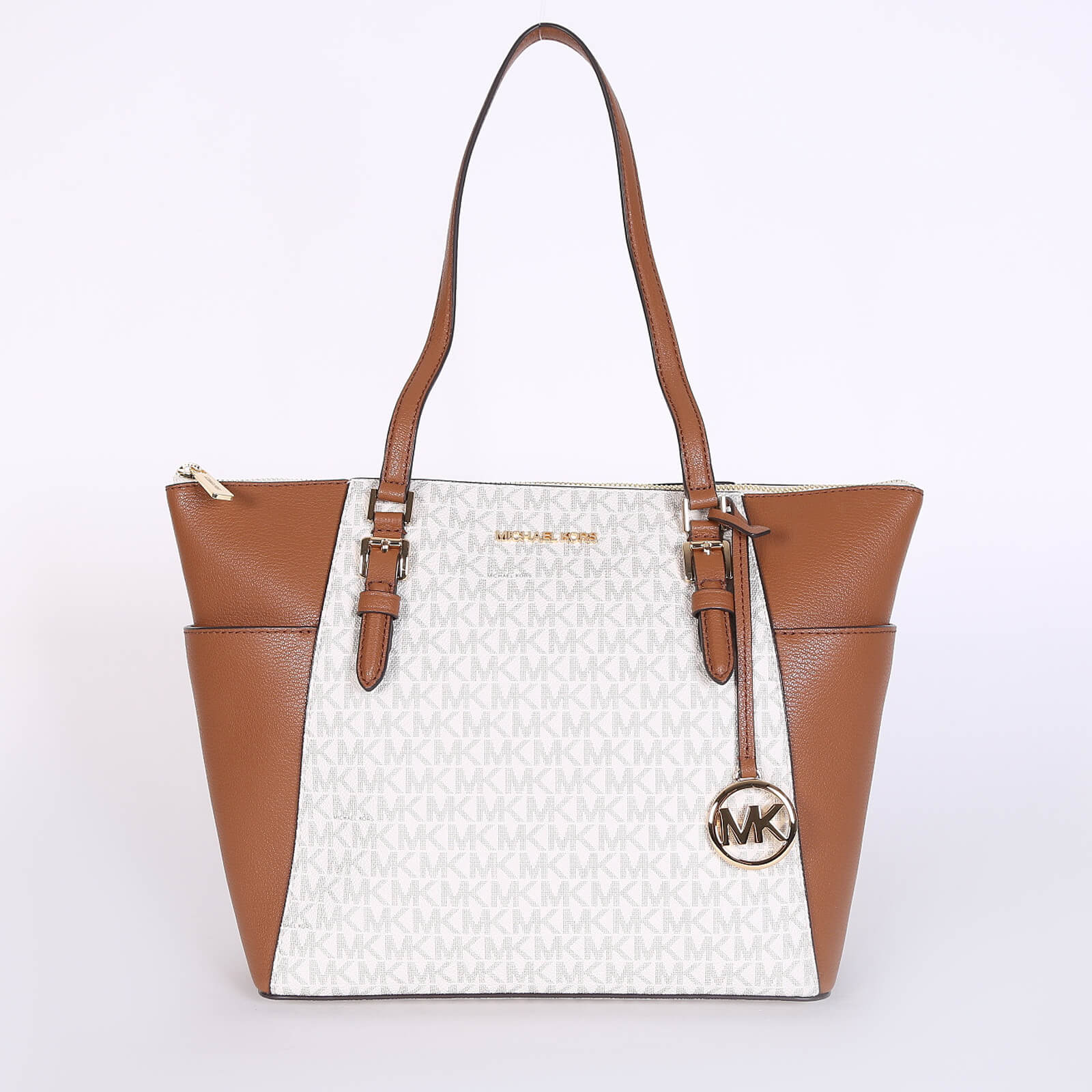 Michael Kors Charlotte Large store Satchel