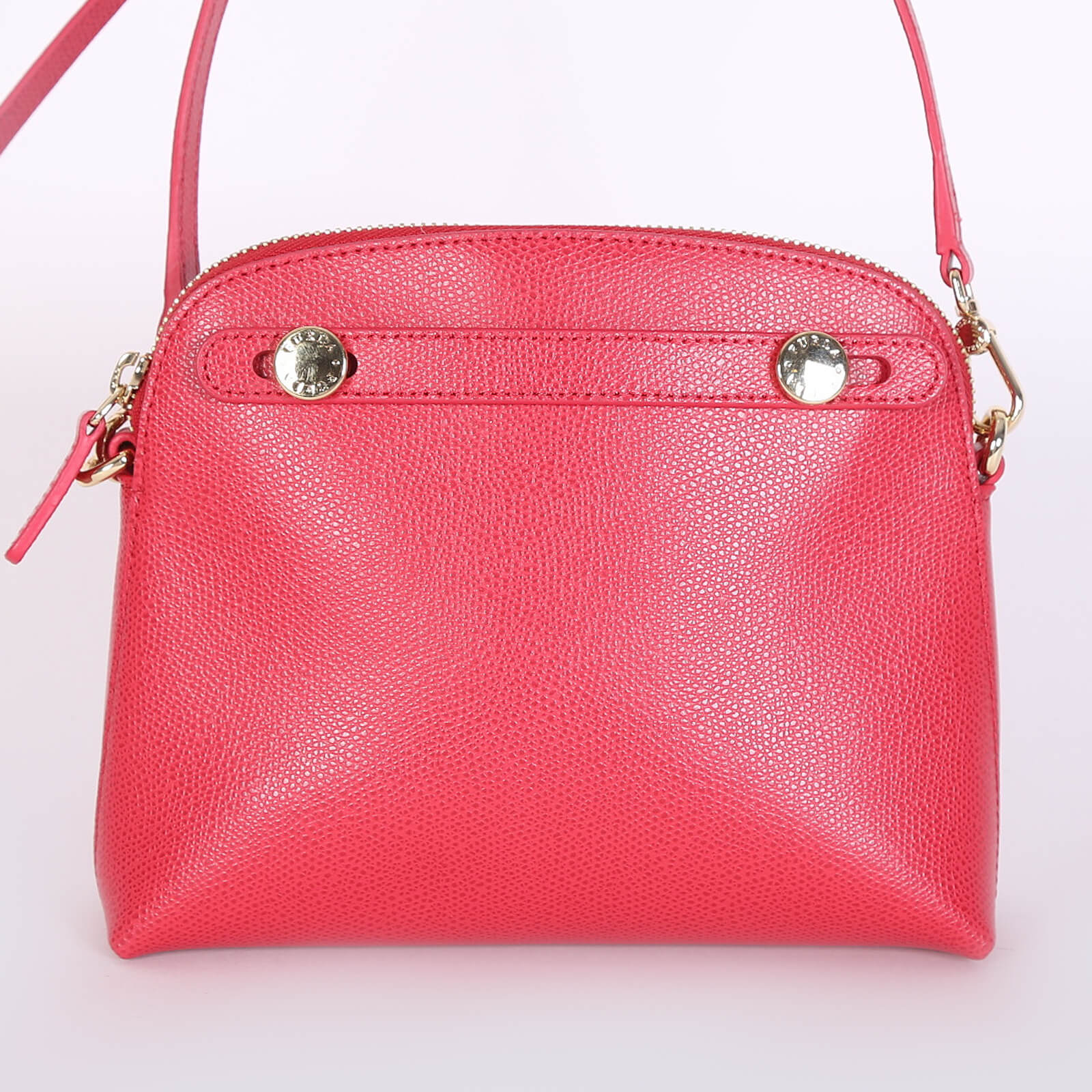 Furla Papier Leather Crossbody Red www.luxurybags