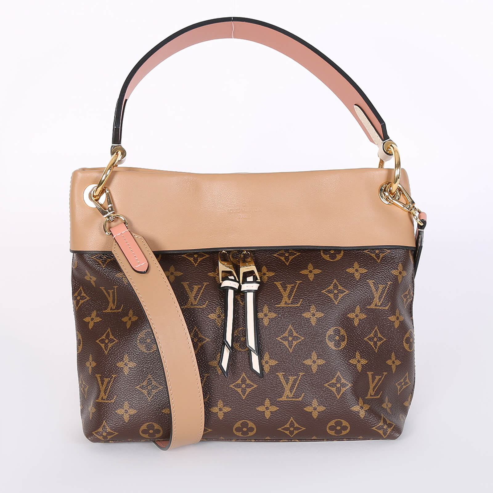 Louis Vuitton Tuileries Besace Monogram Brown/Creme in Coated  Canvas/Leather with Gold-tone - US