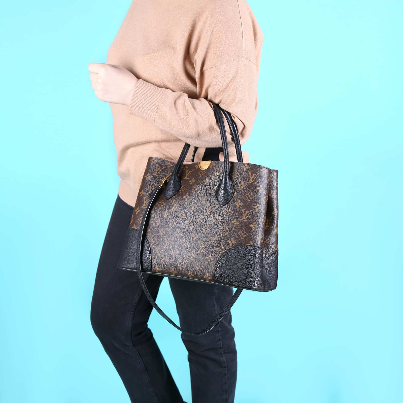 Louis Vuitton Flandrin Monogram Canvas Tote Bag