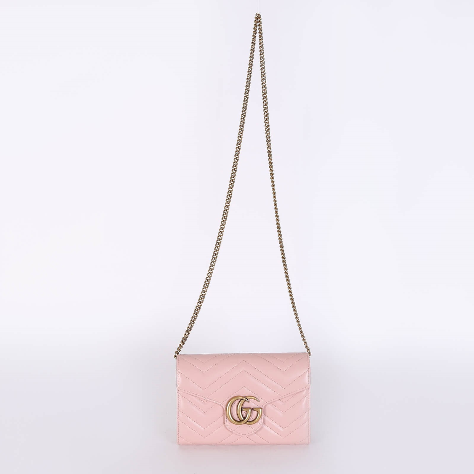 Gucci pink chain bag sale