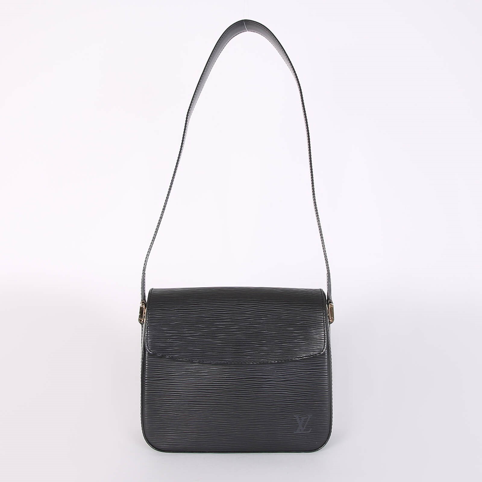 Louis Vuitton Noir Epi Leather Byushi Bag Louis Vuitton