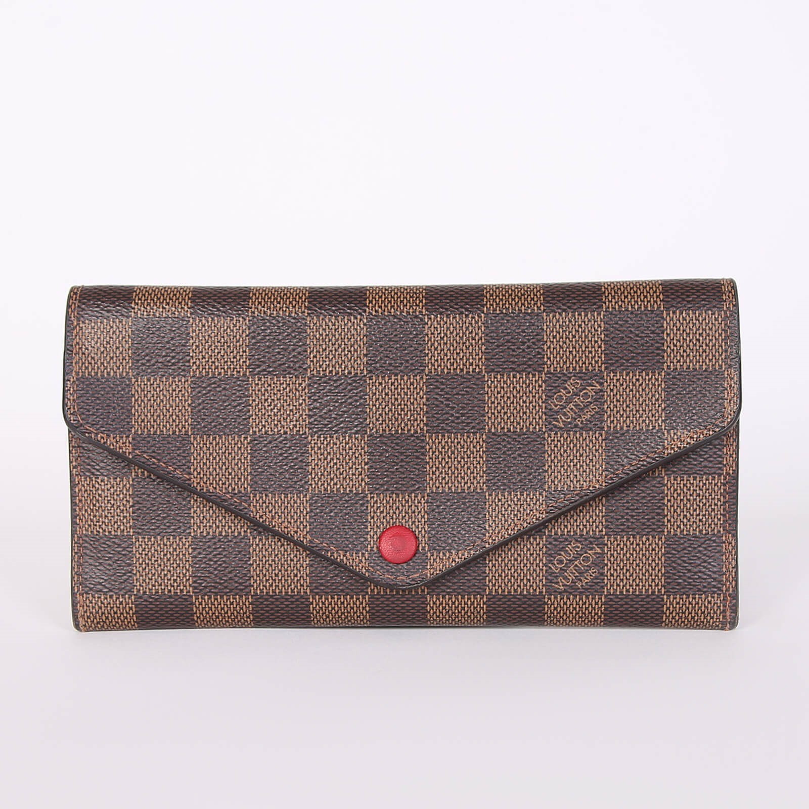 Louis vuitton checkered wristlet sale