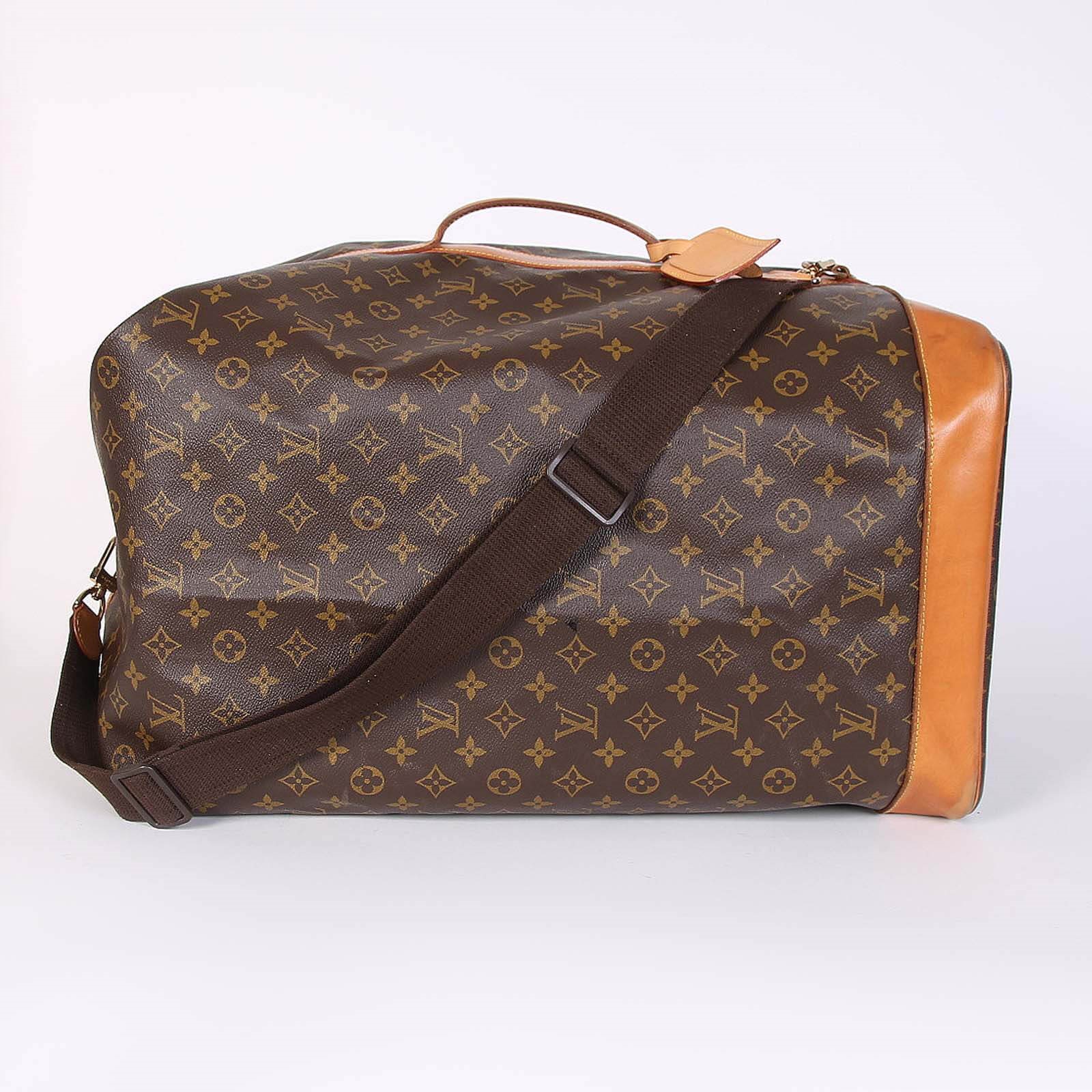 Lv monogram luggage sale