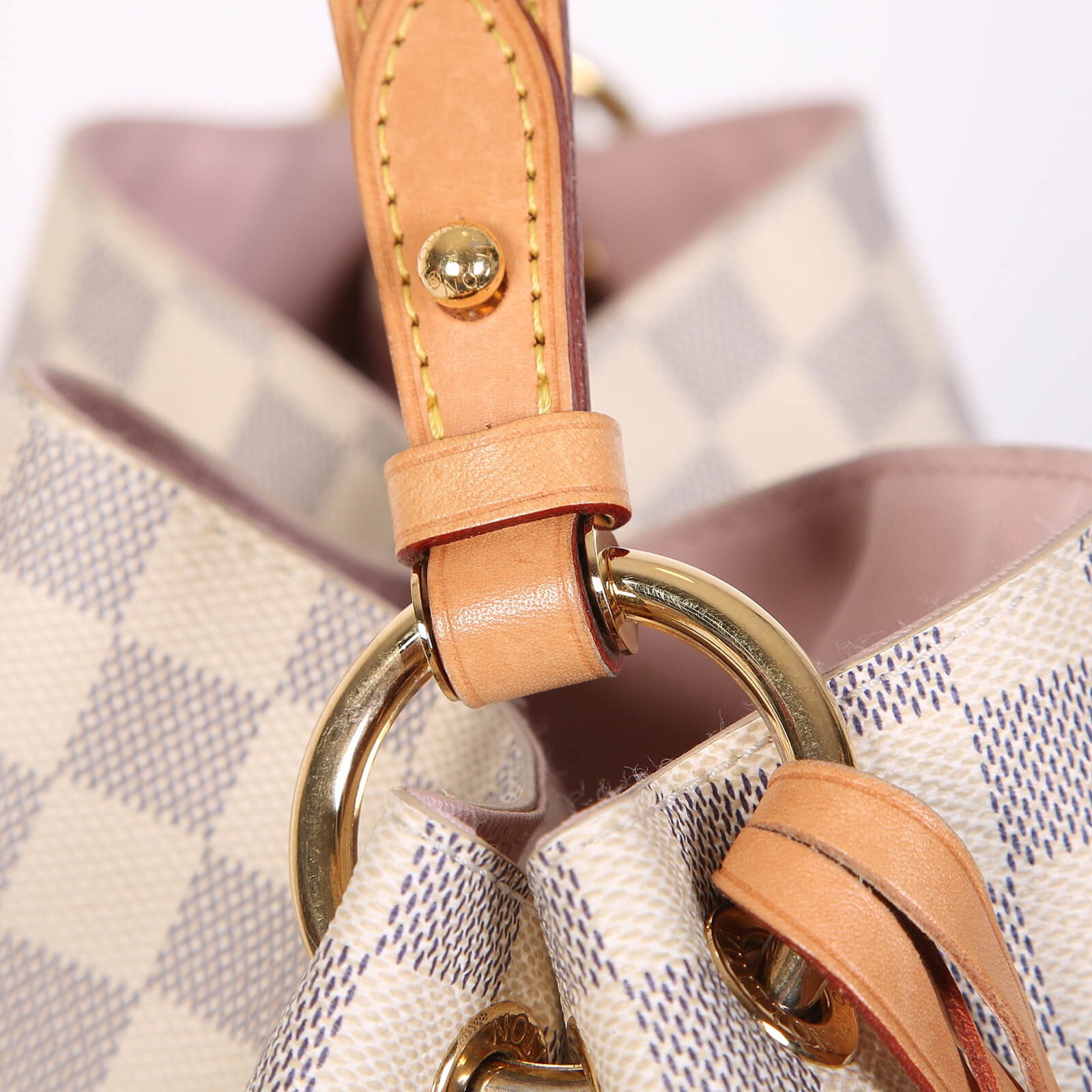 Louis Vuitton Graceful MM Damier Azur Canvas Hobo www