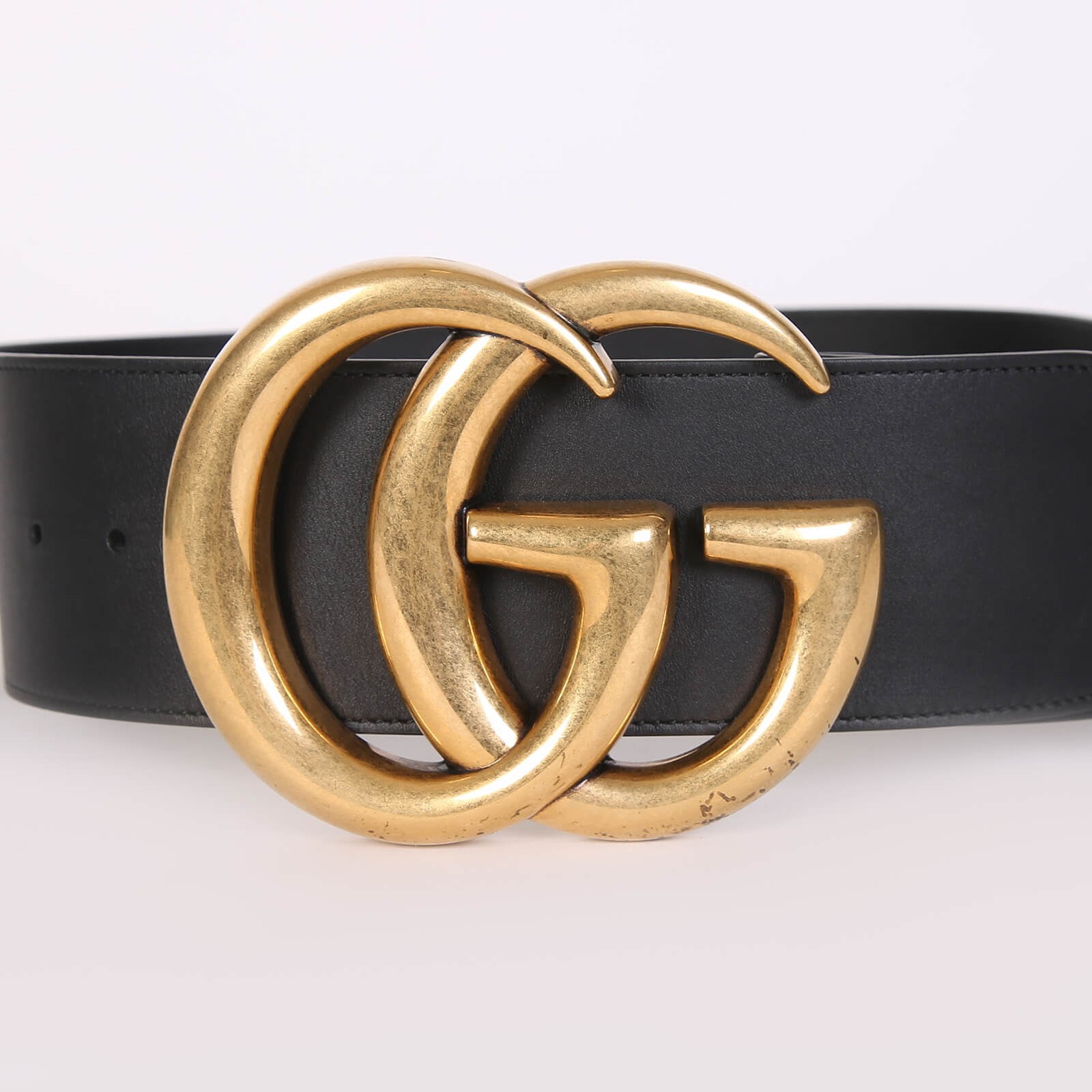 Black gucci marmont belt online