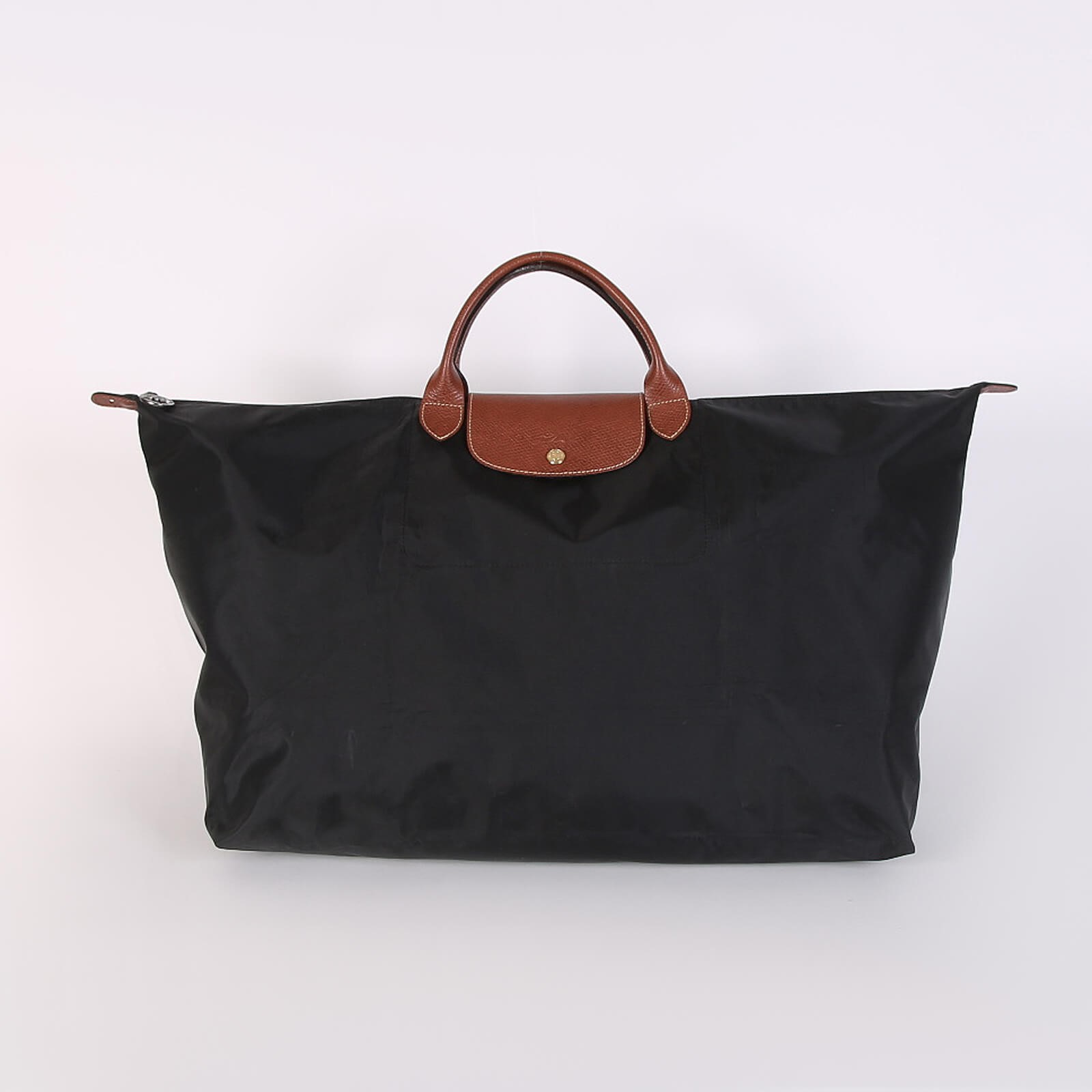 Longchamp Le Pliage M Polyamid Canvas Travel Bag Black www.luxurybags