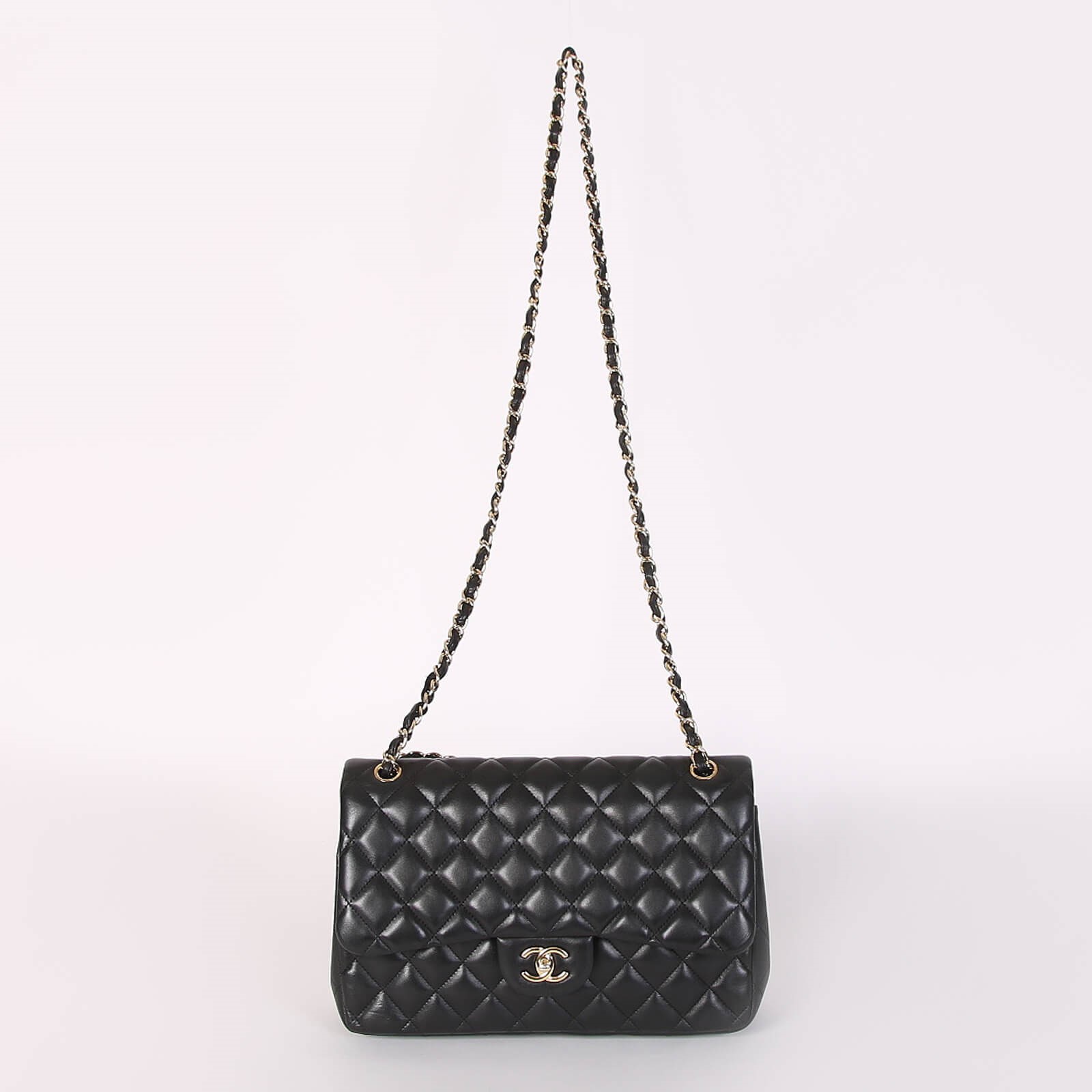 Lambskin chanel clearance flap bag