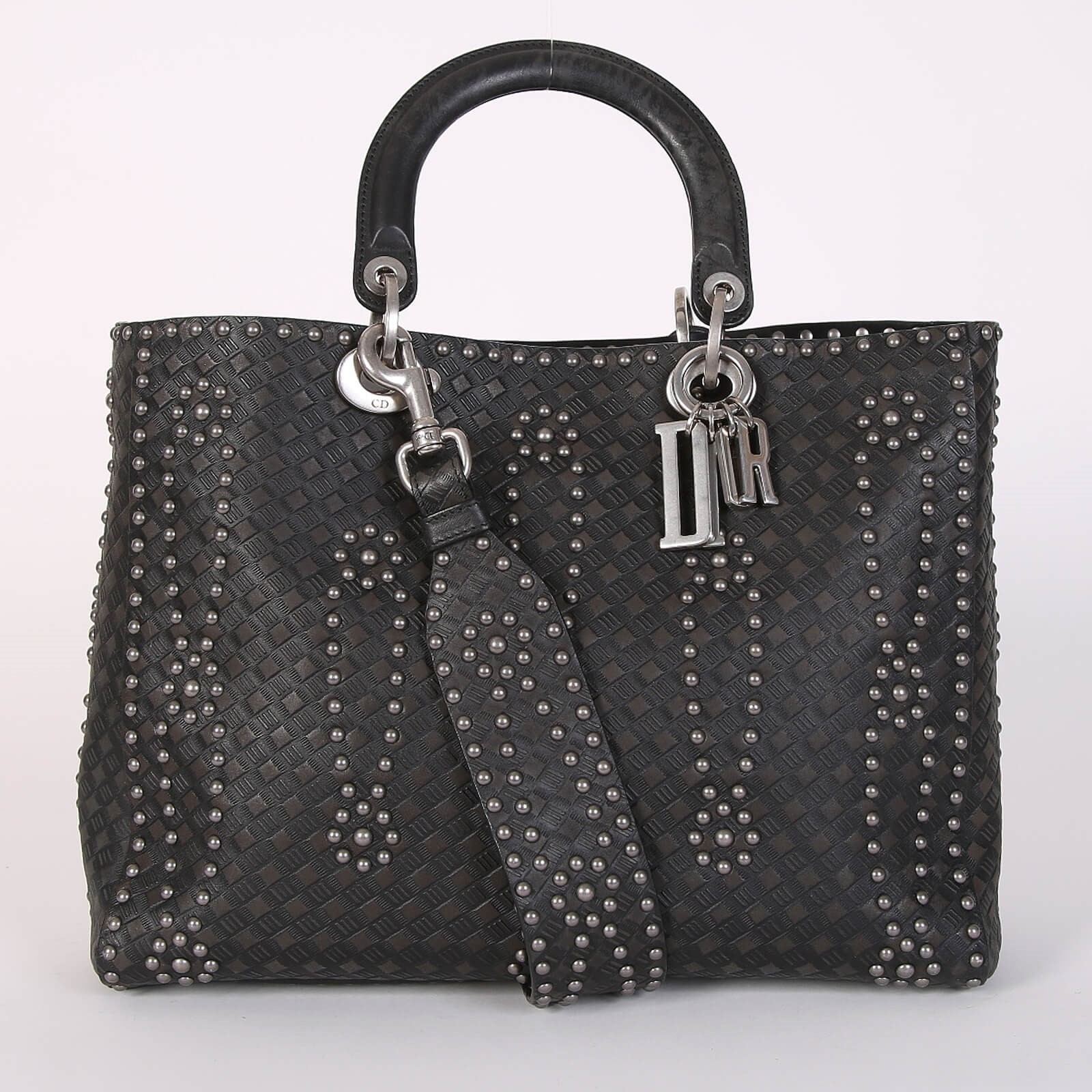 Black studded bag online