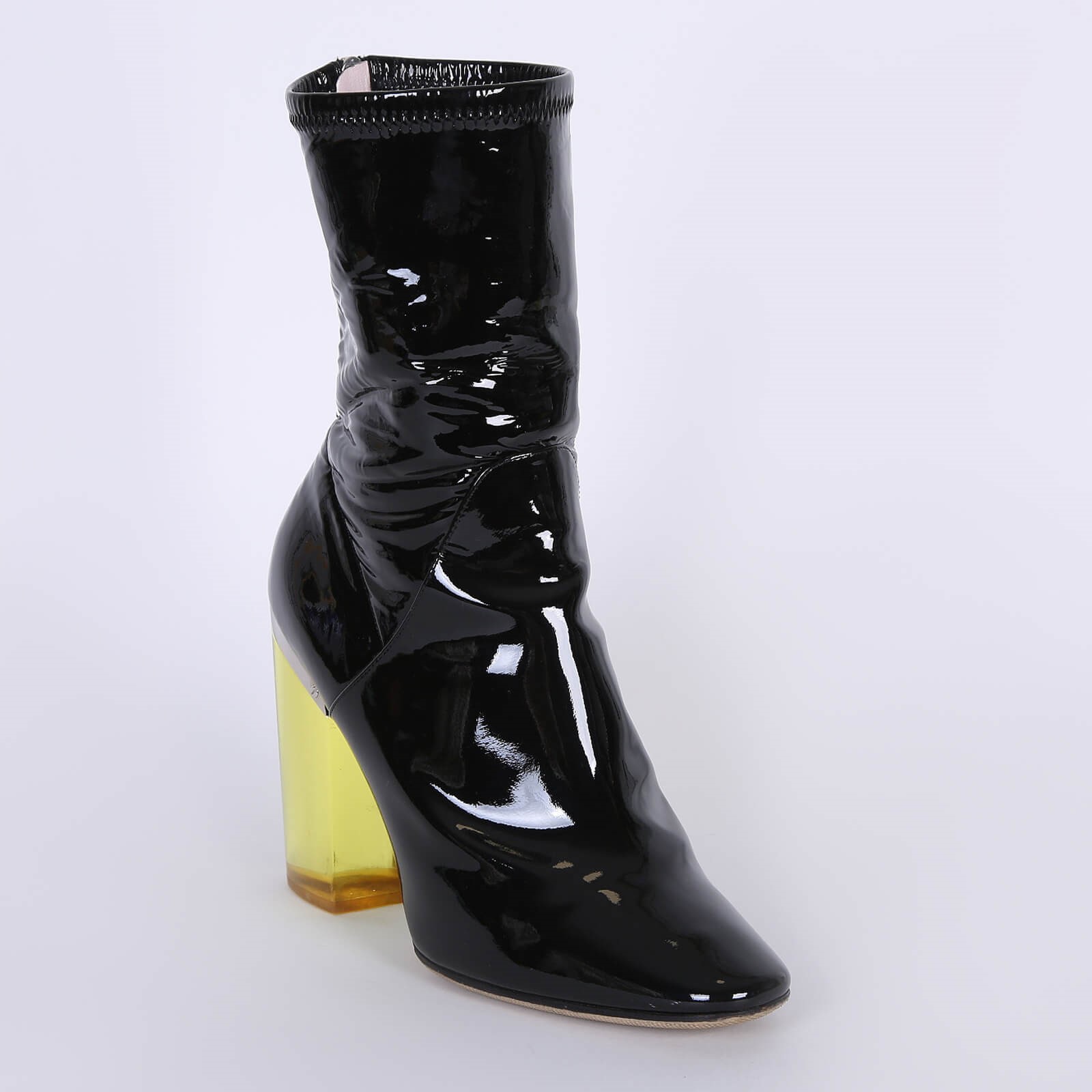 Latex 2025 ankle boots