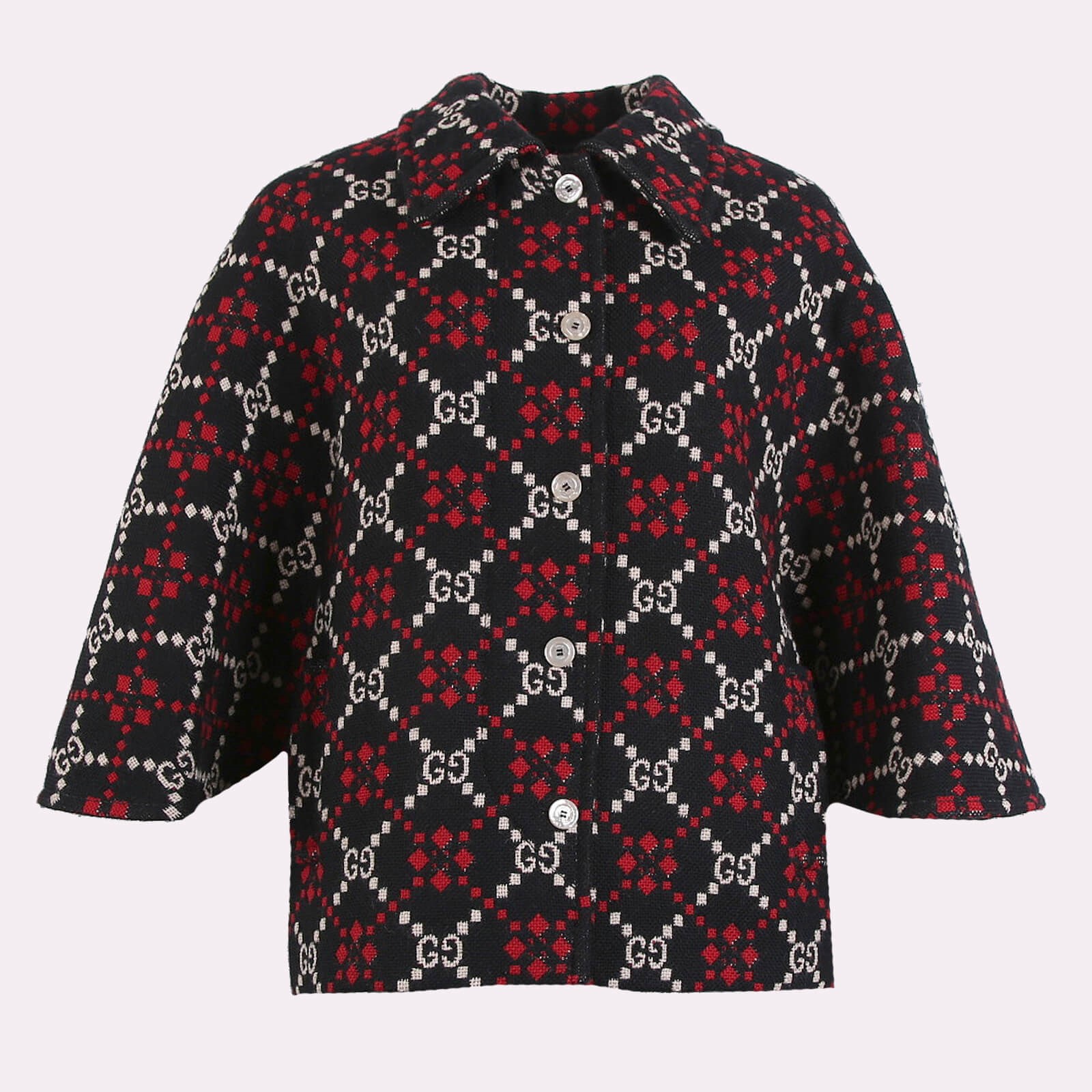 Black gucci coat online