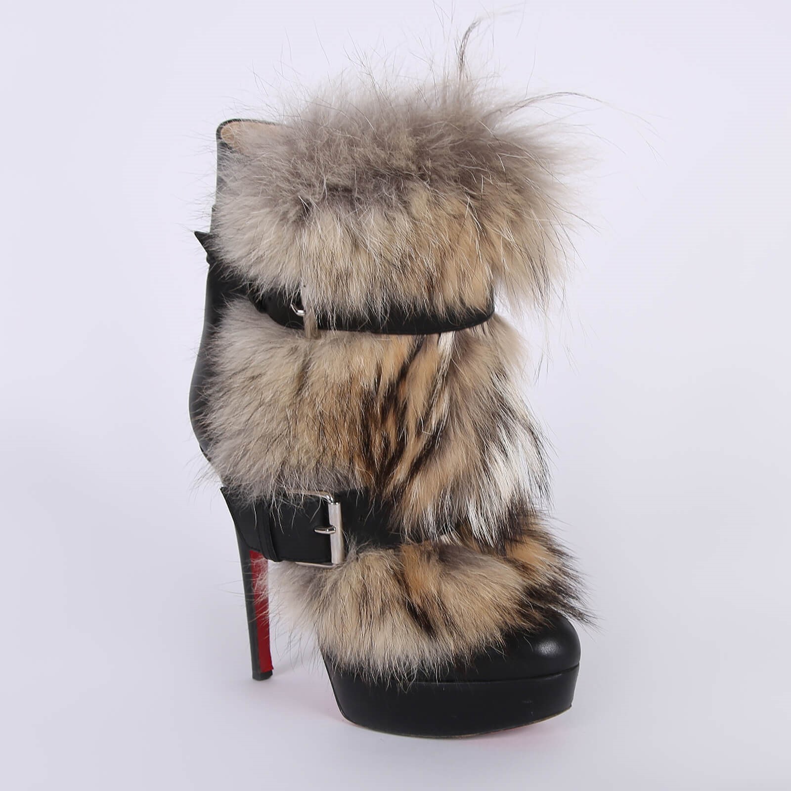 Ankle boots with fur online