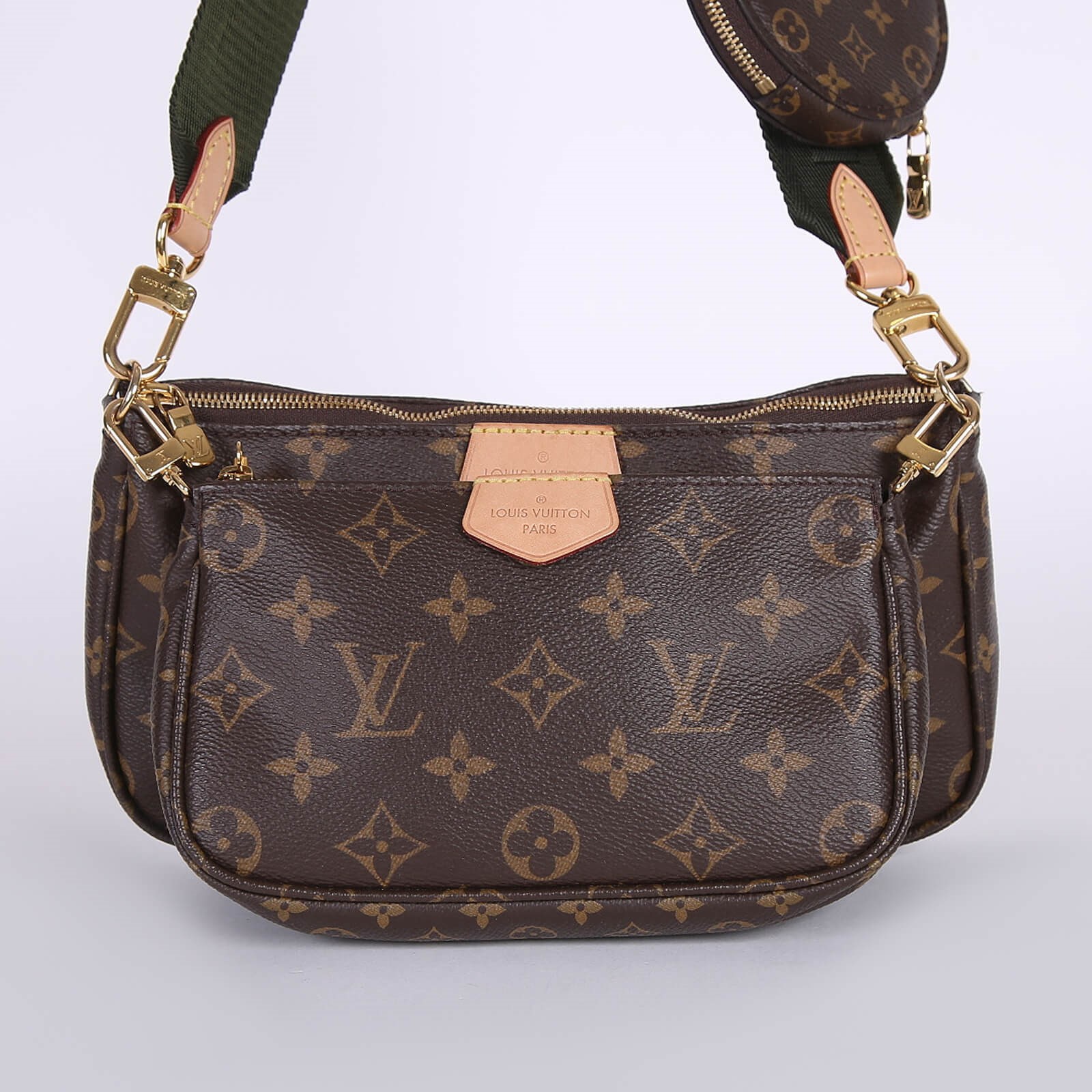 Khaki louis vuitton bag sale