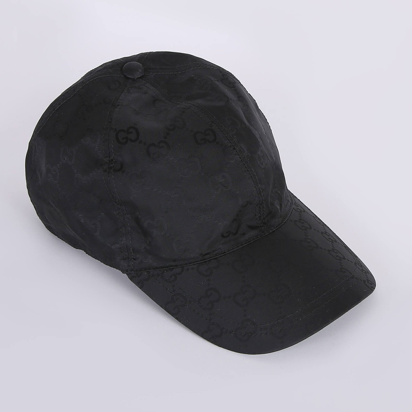 Gucci GG Nylon Baseball Cap Black M www.luxurybags