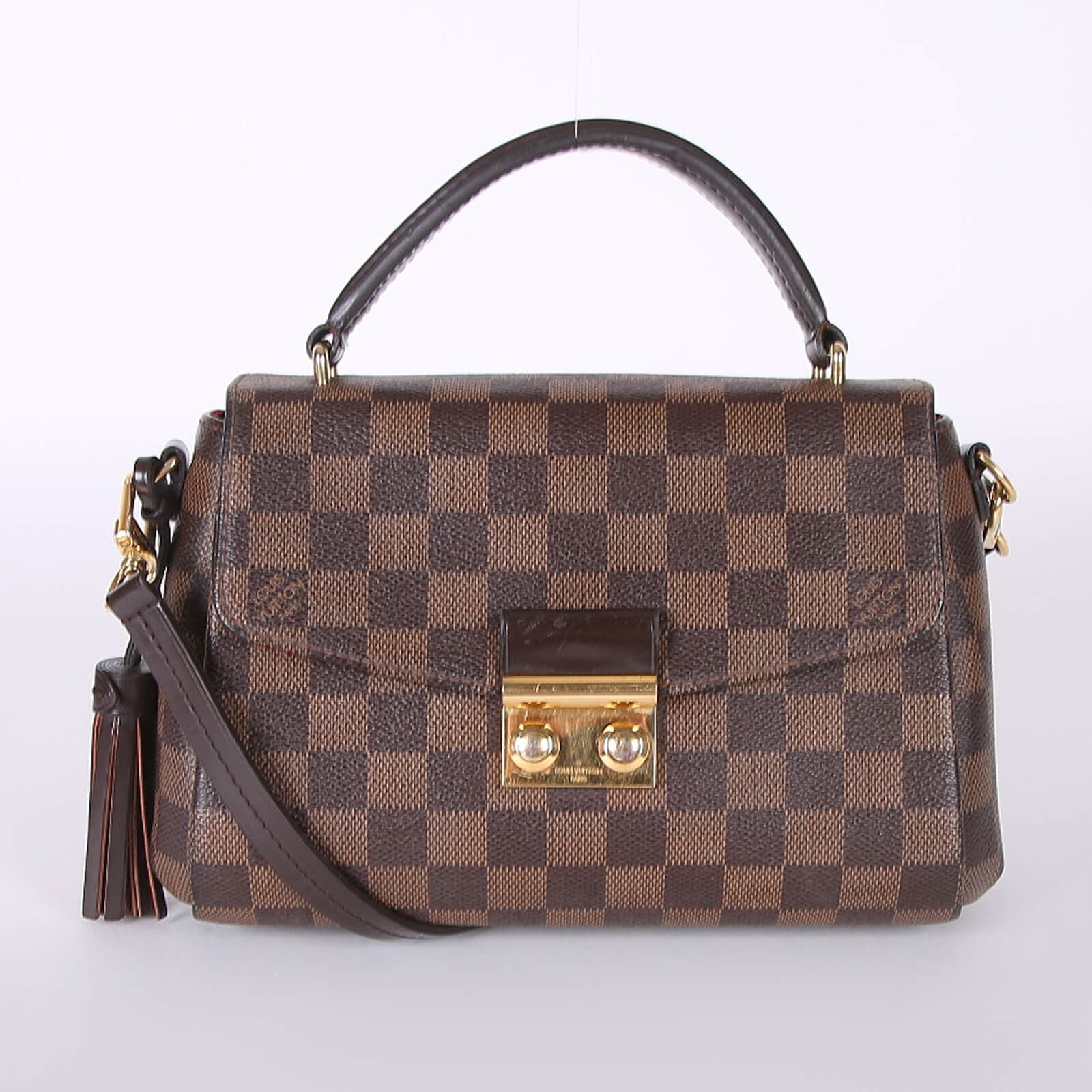 Louis Vuitton Croisette Damier Ebene Canvas www.luxurybags