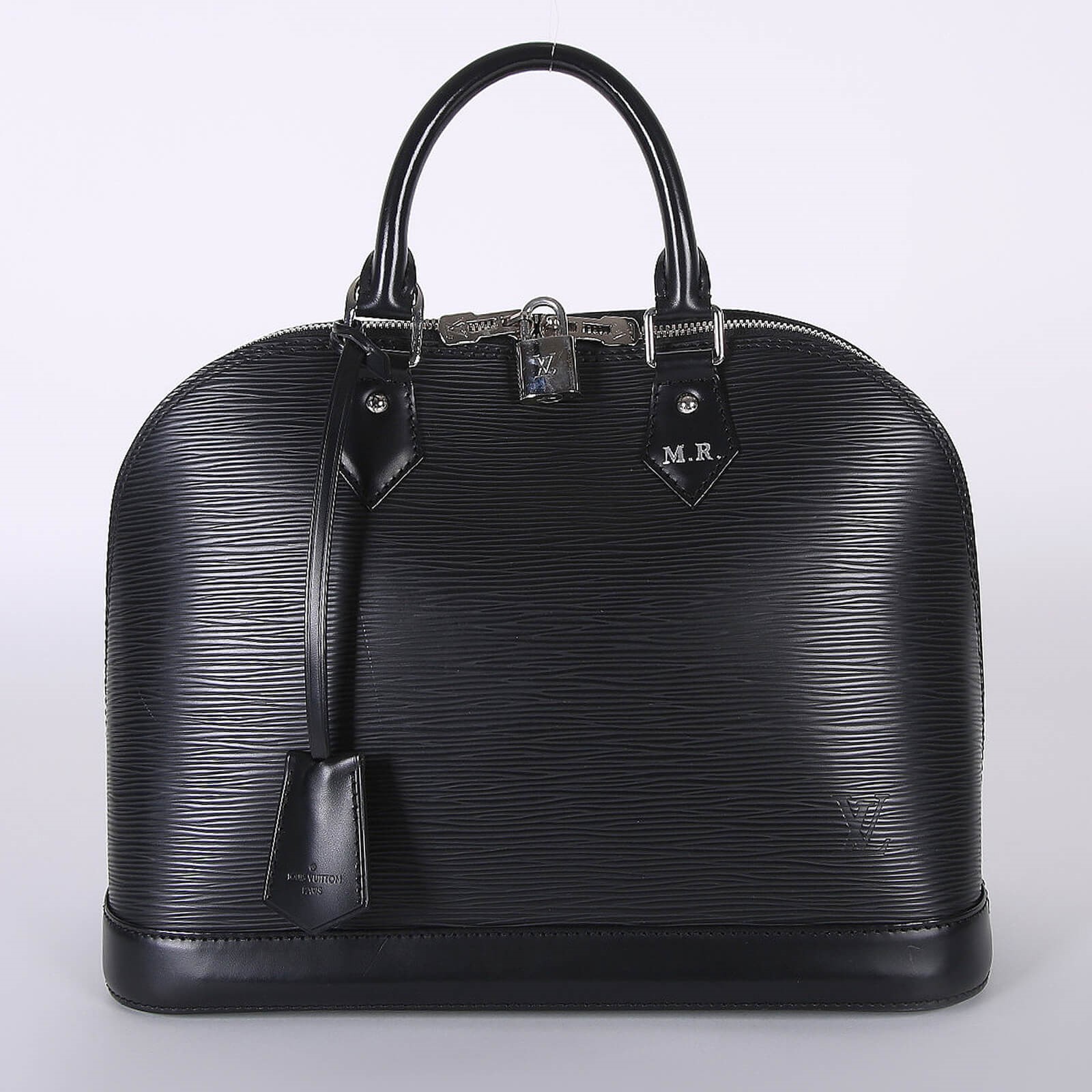 Louis Vuitton Alma PM Epi Leather Black www.luxurybags