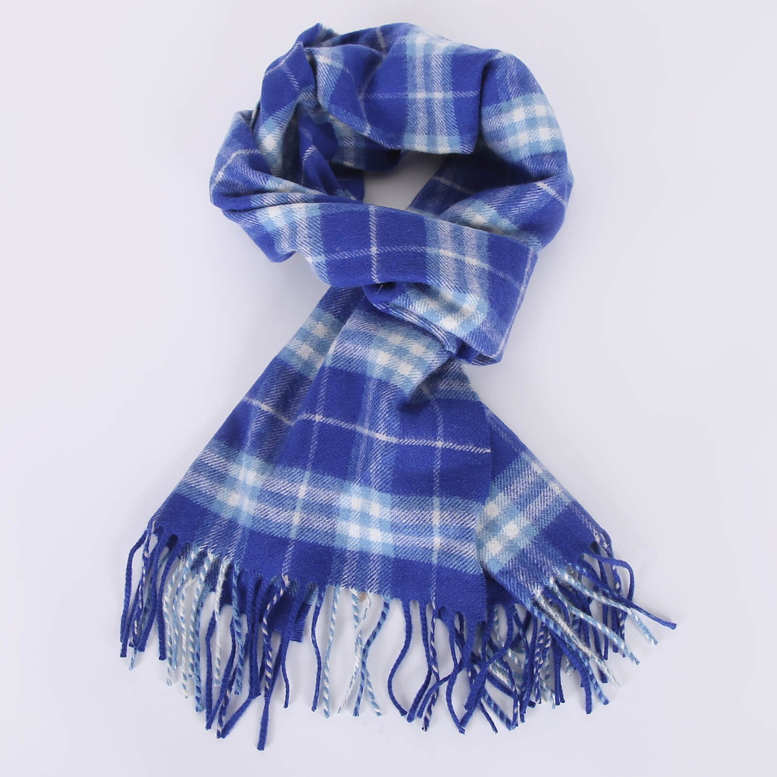 Good Burberry blue scarf